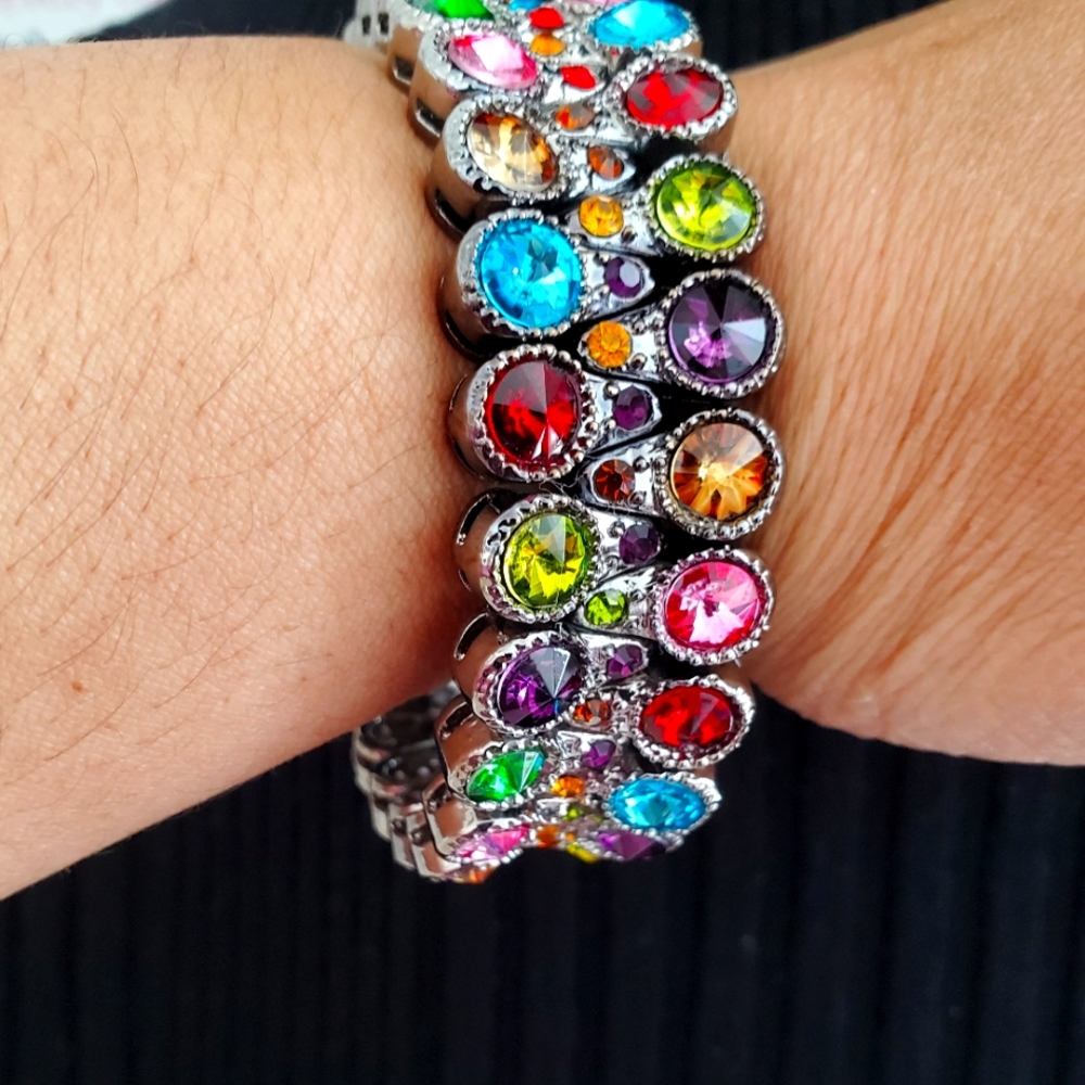 Rhinestone bracelet